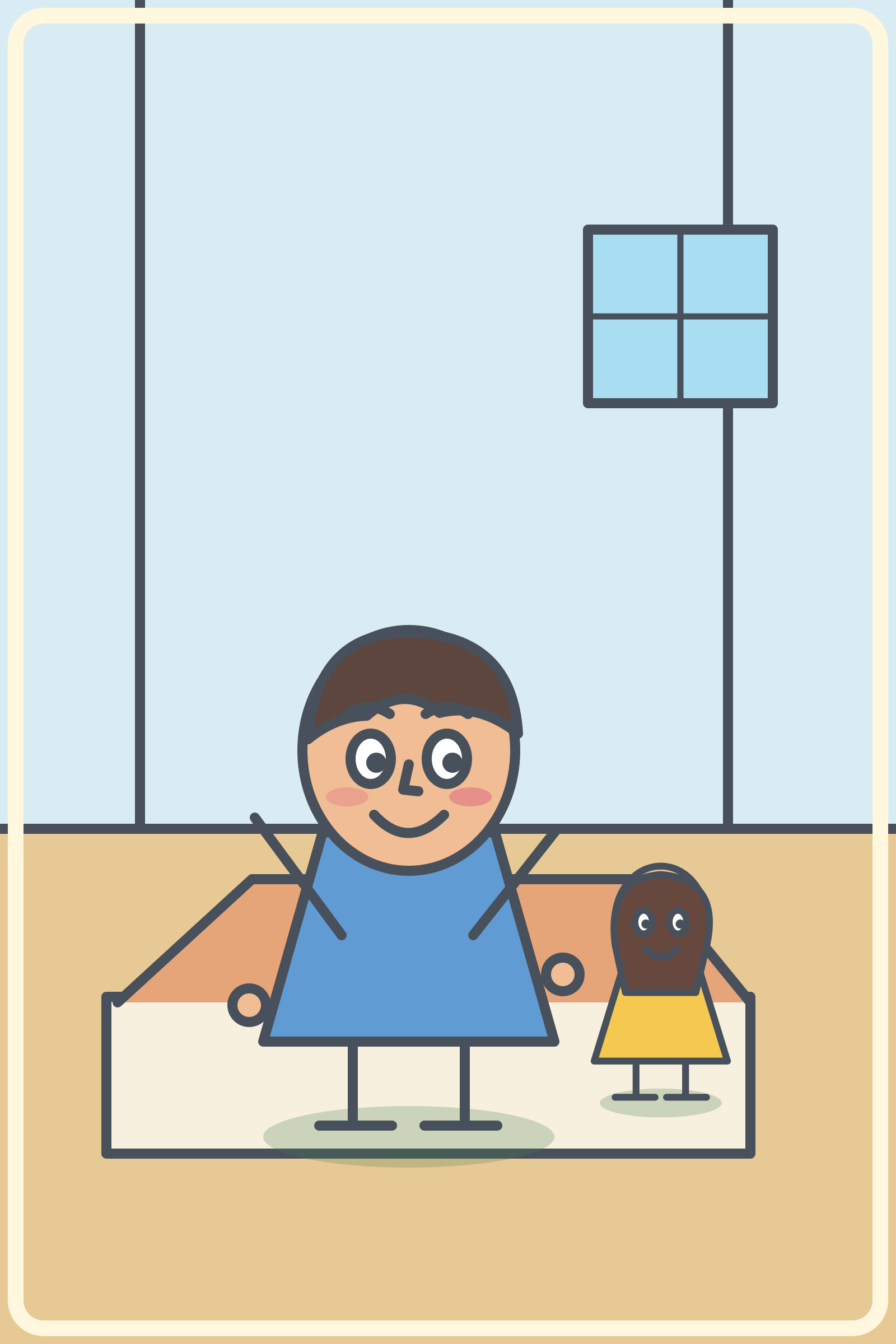Paulo et Marilou un matin à la maison